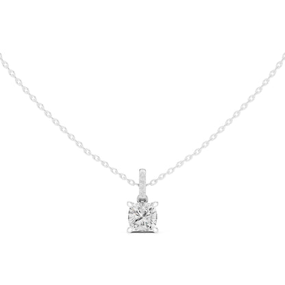 Cushion Lab Grown Diamond Pendant