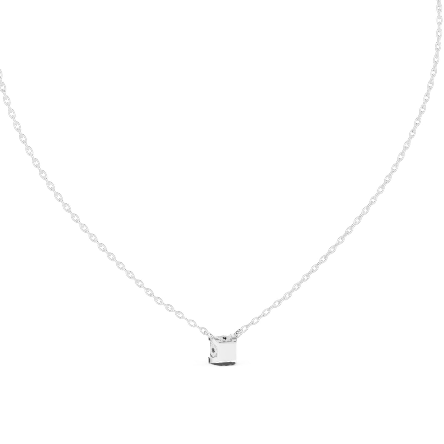Cushion Lab Grown Diamond Pendant