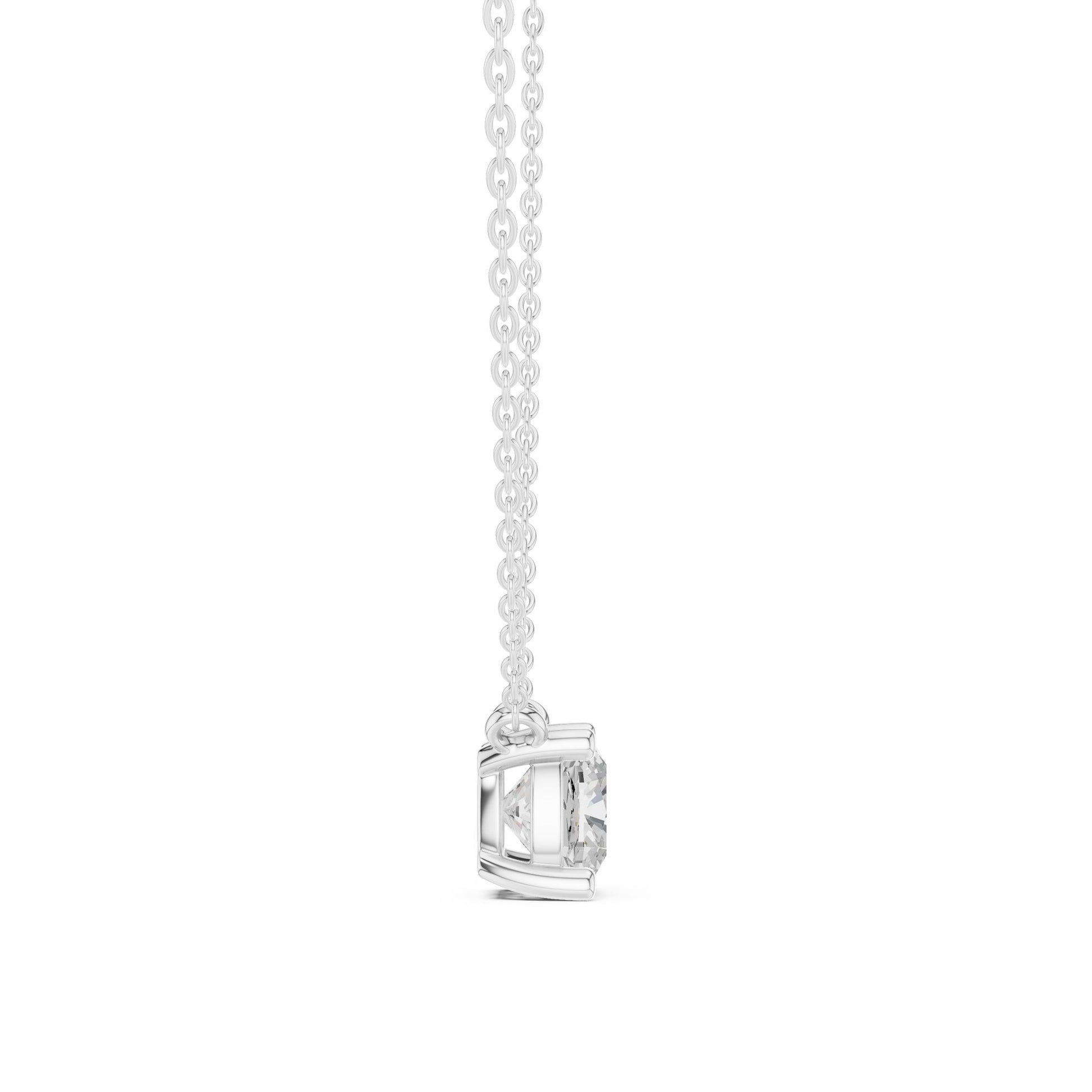 Cushion Lab Grown Diamond Pendant