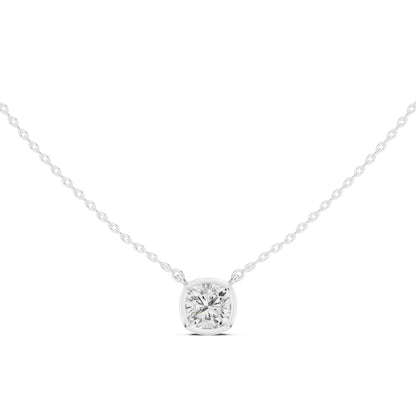Cushion Lab Grown Diamond Pendant