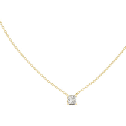 Cushion Lab Grown Diamond Pendant