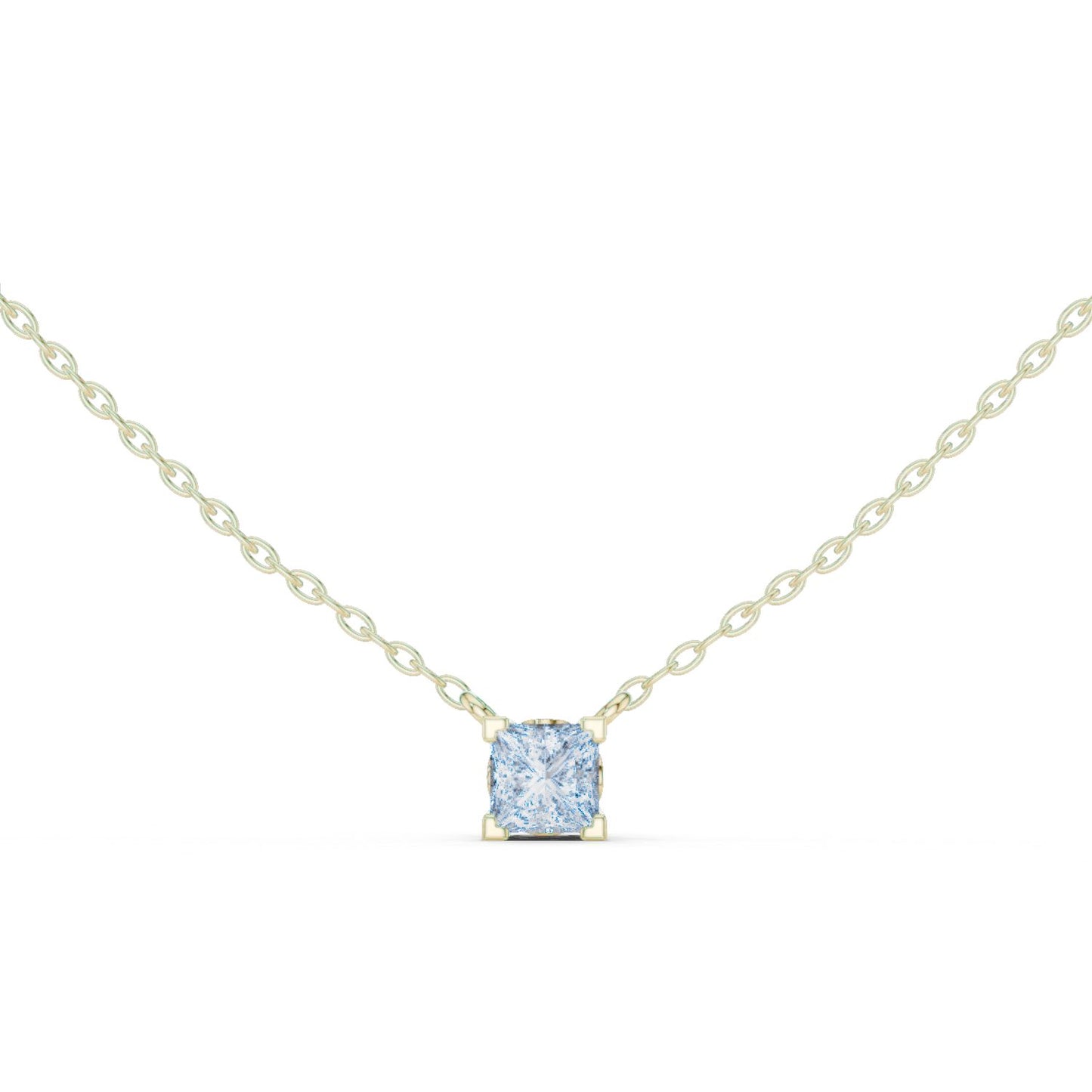 Cushion Lab Grown Diamond Pendant