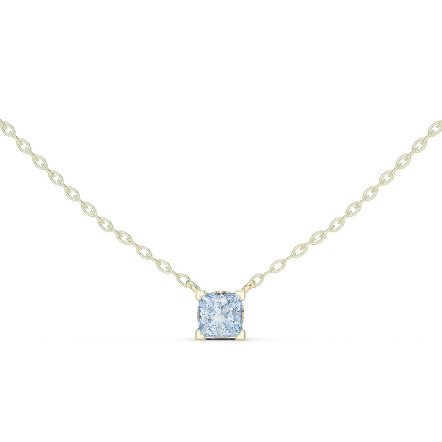 Cushion Lab Grown Diamond Pendant