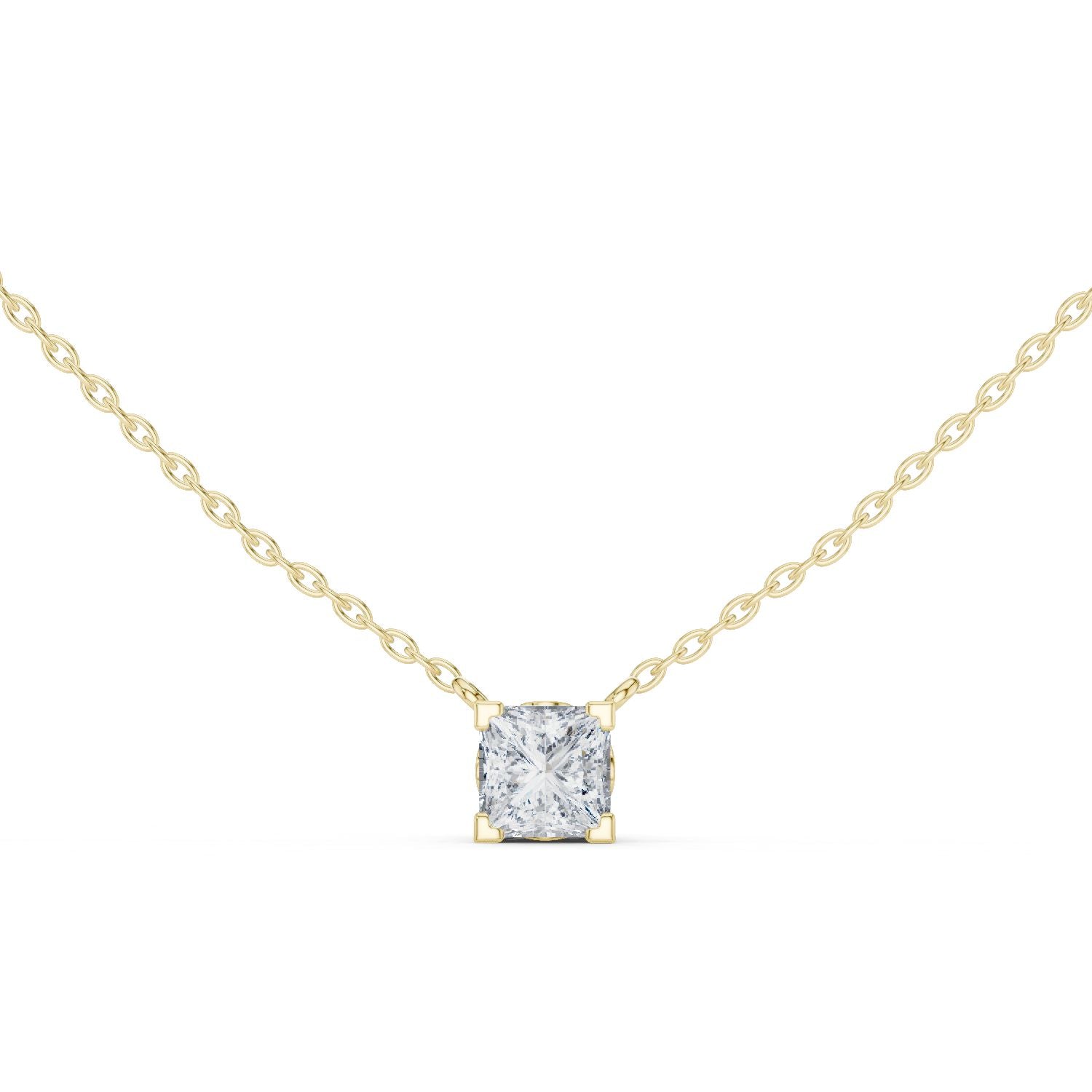 Cushion Lab Grown Diamond Pendant
