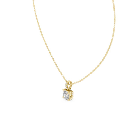 Cushion Lab Grown Diamond Pendant