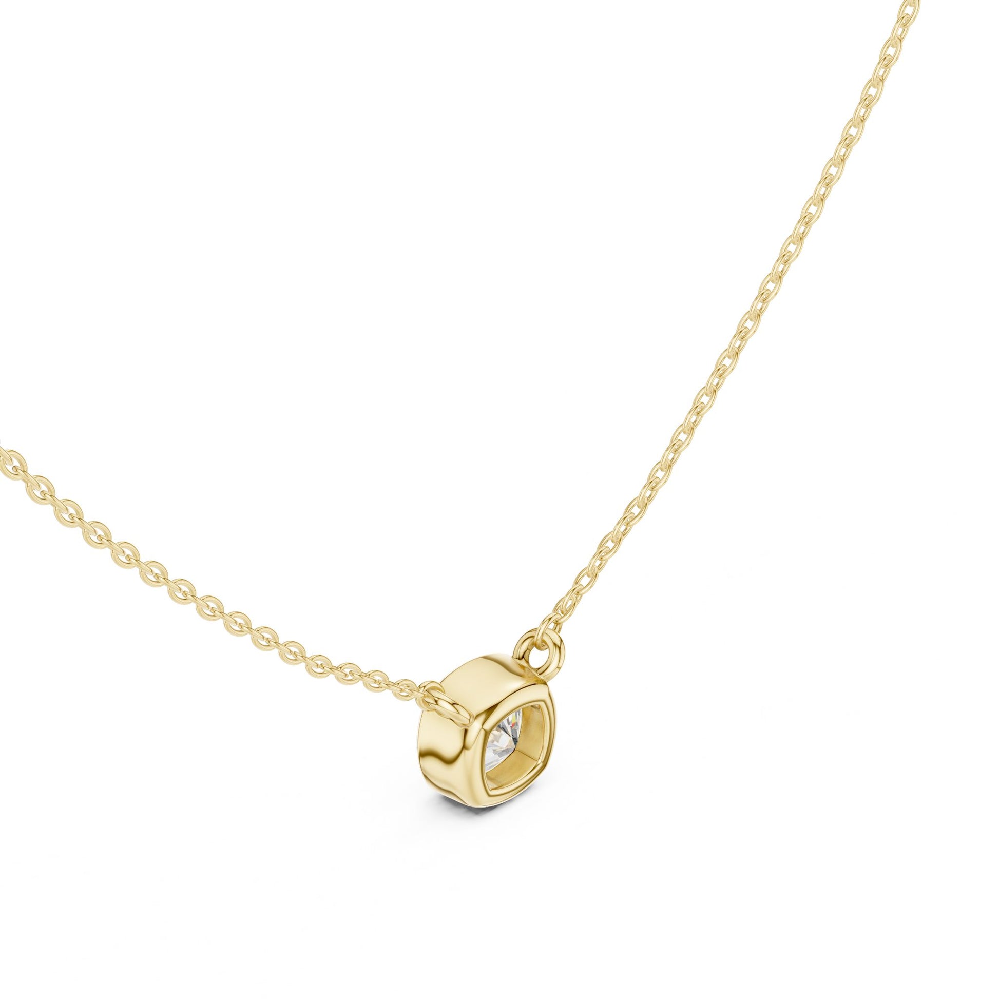 Cushion Lab Grown Diamond Pendant