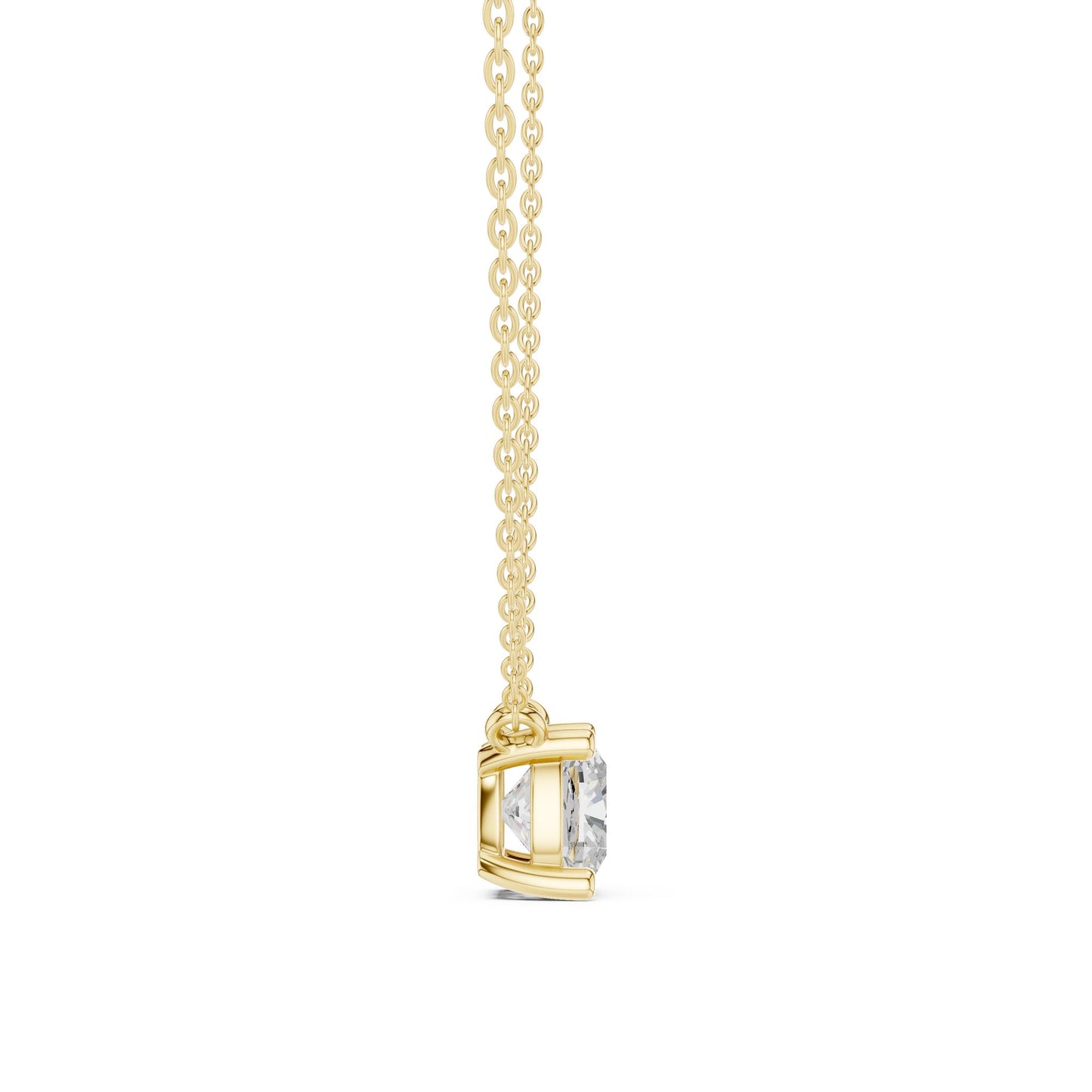 Cushion Lab Grown Diamond Pendant