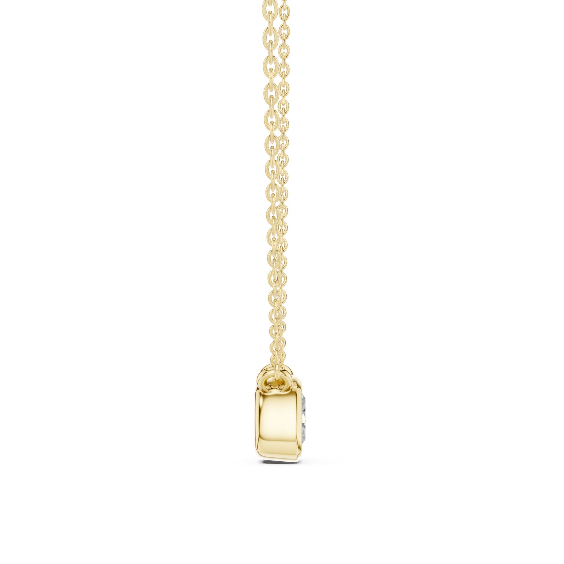 Cushion Lab Grown Diamond Pendant