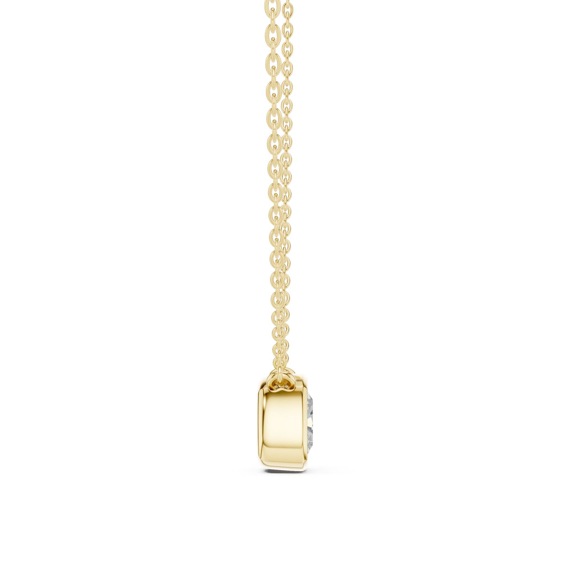 Cushion Lab Grown Diamond Pendant