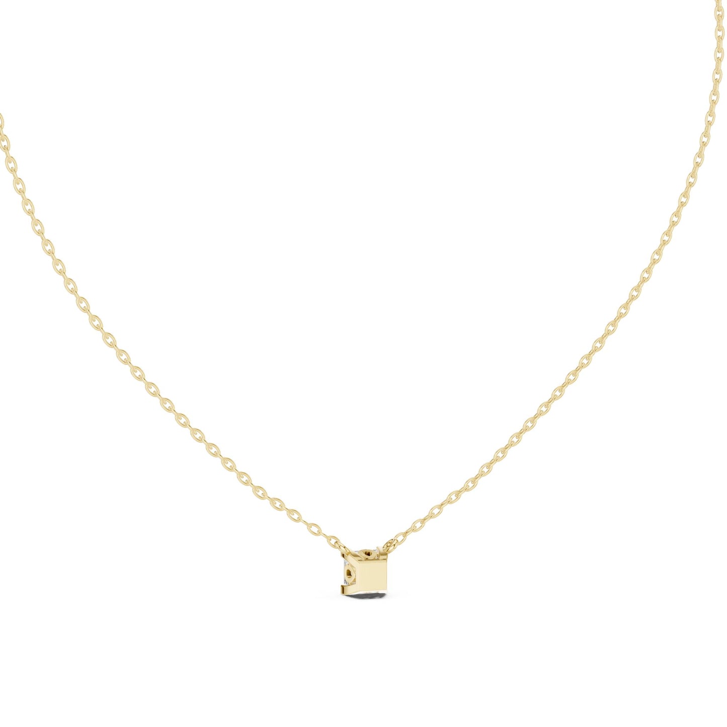 Cushion Lab Grown Diamond Pendant
