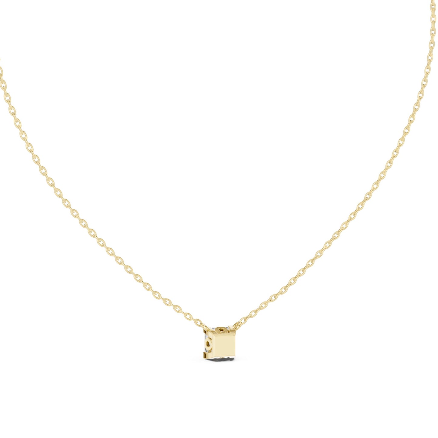Cushion Lab Grown Diamond Pendant