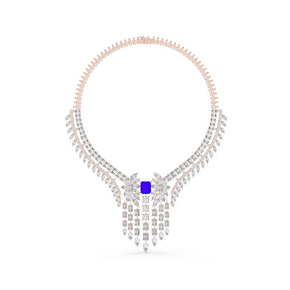 Emerald Lab Grown Diamond Halo Pendant