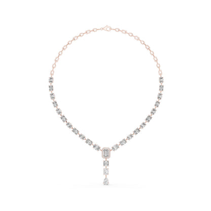 Emerald Lab Grown Diamond Halo Pendant