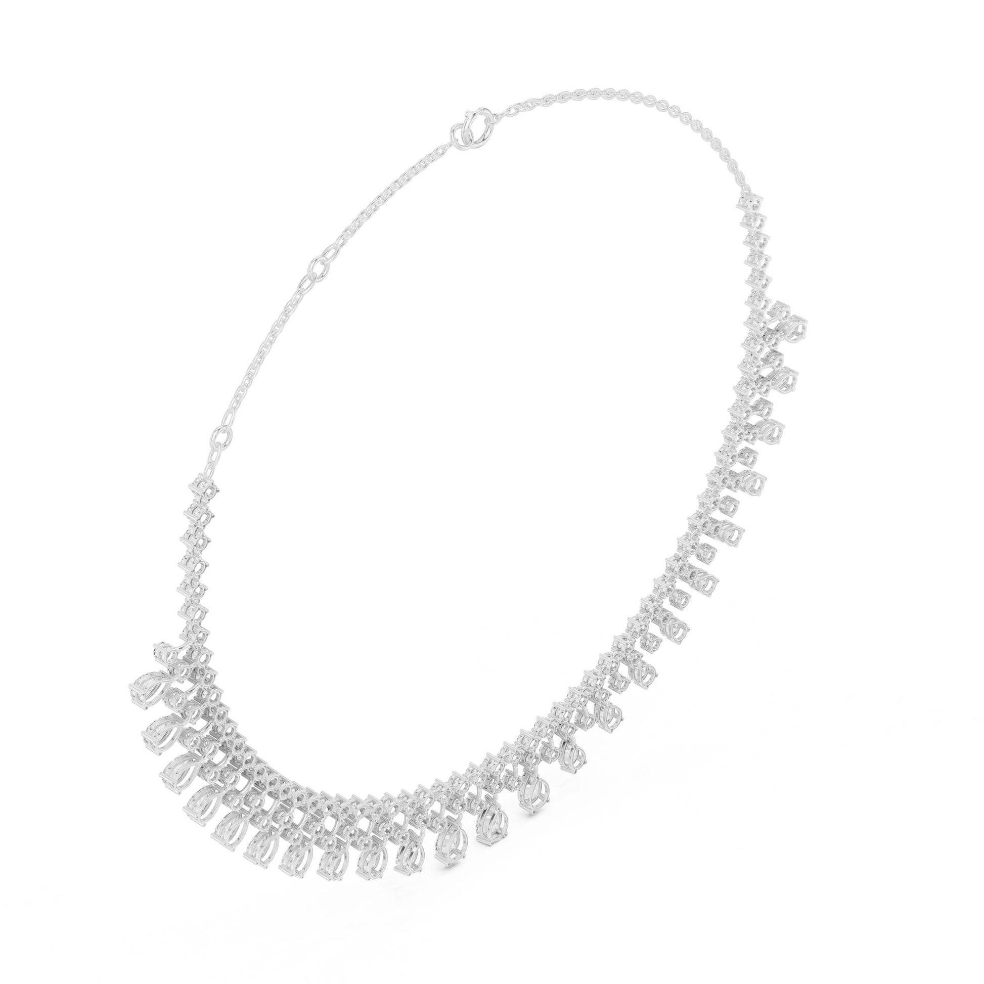 Emerald Lab Grown Diamond Halo Pendant