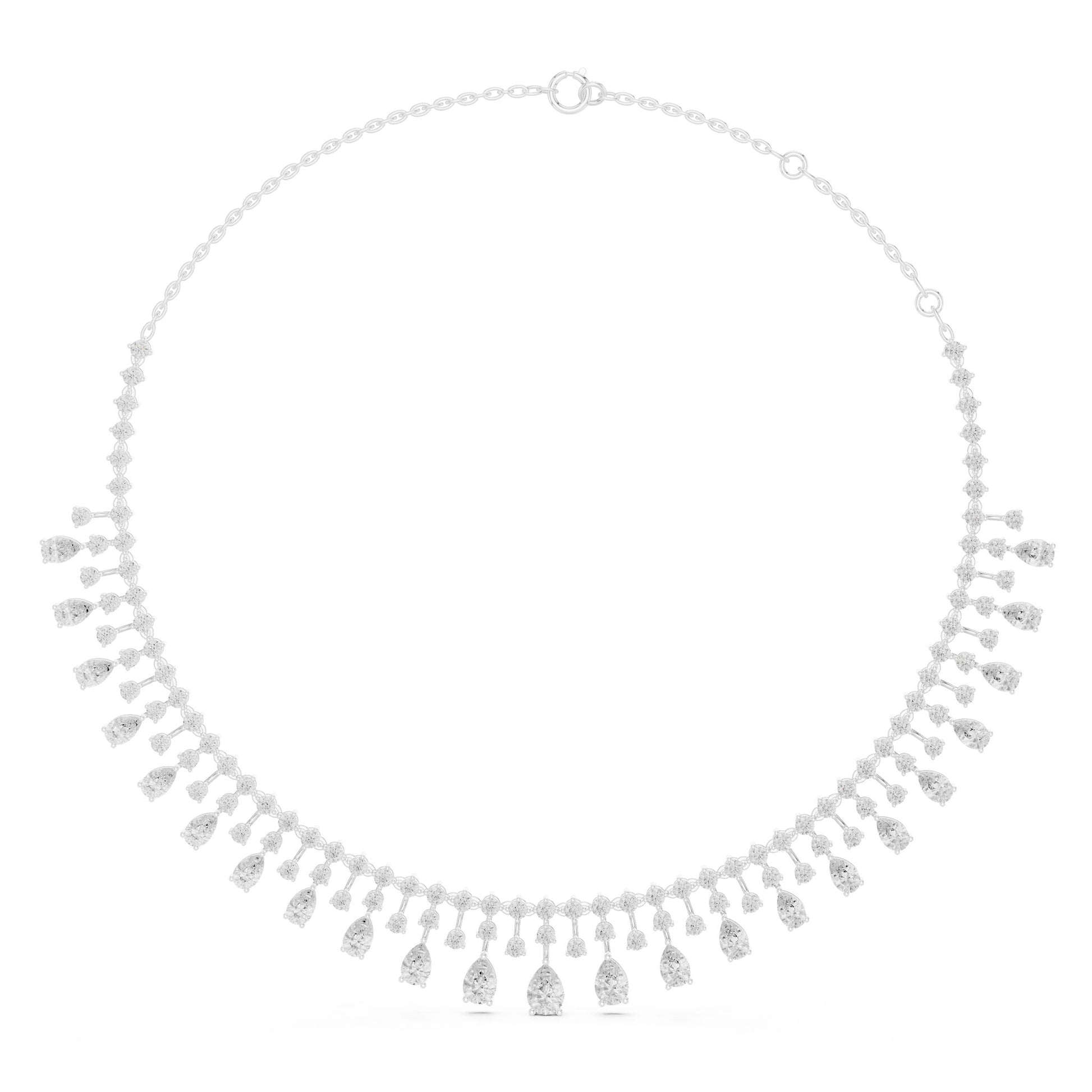 Emerald Lab Grown Diamond Halo Pendant