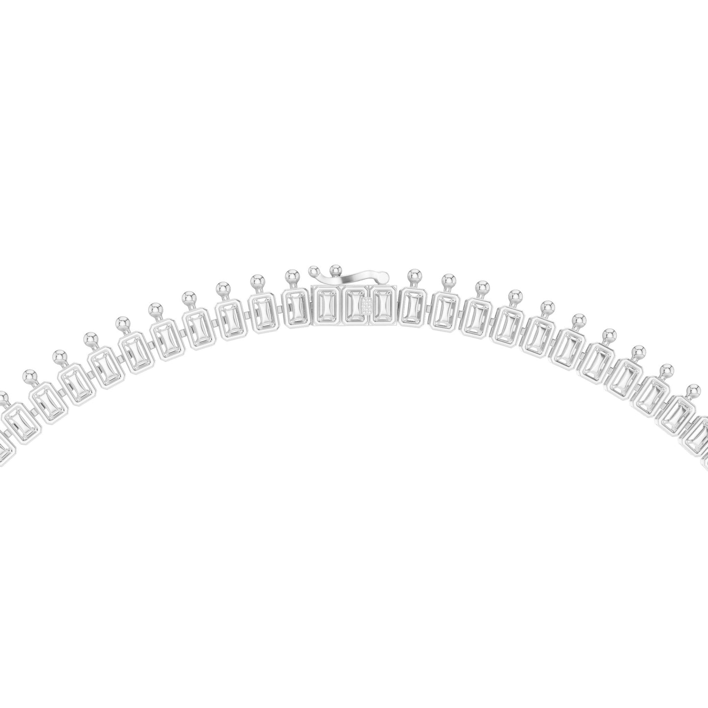 Emerald Lab Grown Diamond Halo Pendant