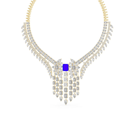 Emerald Lab Grown Diamond Halo Pendant