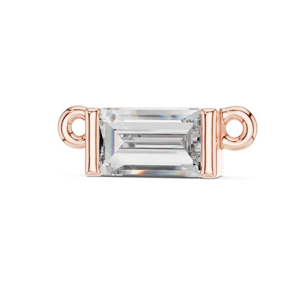 Emerald Lab Grown Diamond Pendant