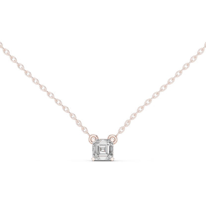 Emerald Lab Grown Diamond Pendant