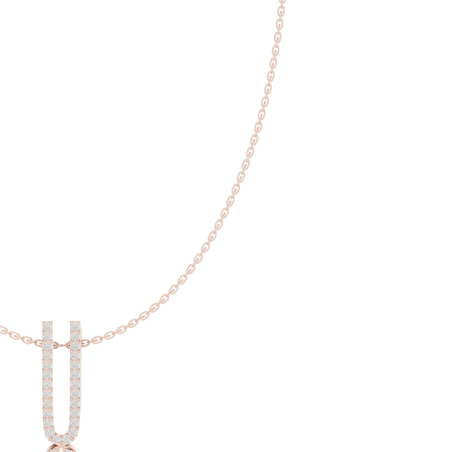 Emerald Lab Grown Diamond Pendant