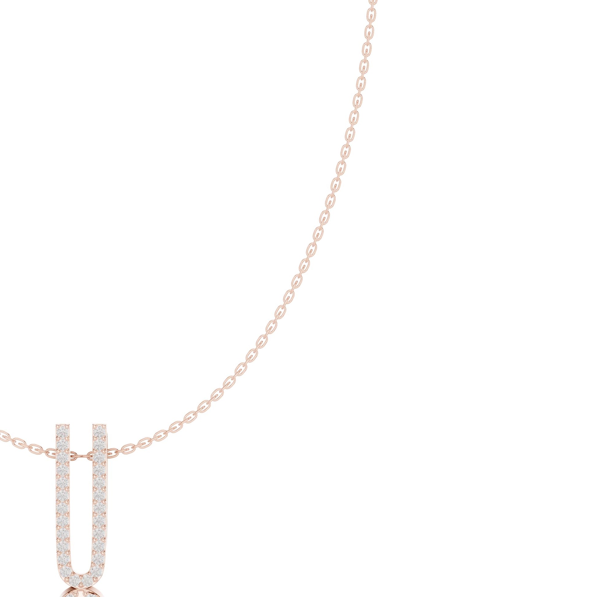 Emerald Lab Grown Diamond Pendant