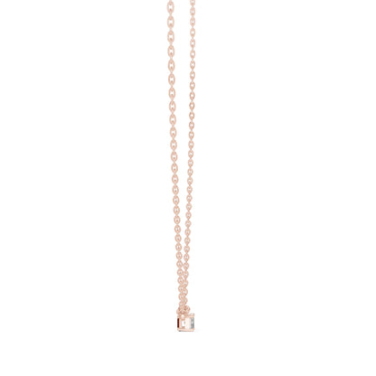 Emerald Lab Grown Diamond Pendant