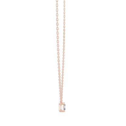 Emerald Lab Grown Diamond Pendant
