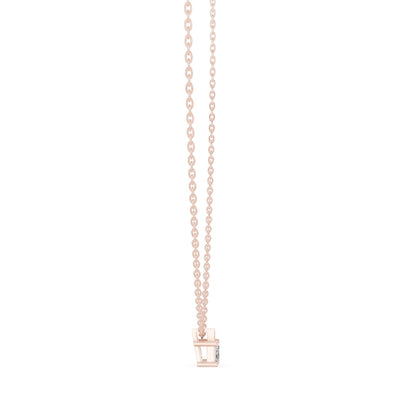 Emerald Lab Grown Diamond Pendant