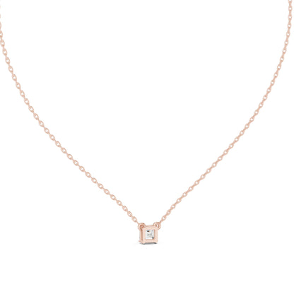 Emerald Lab Grown Diamond Pendant