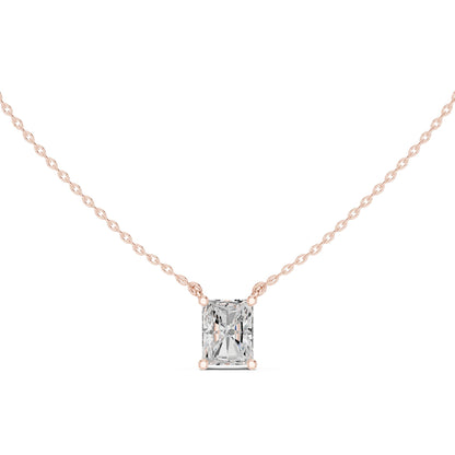 Emerald Lab Grown Diamond Pendant