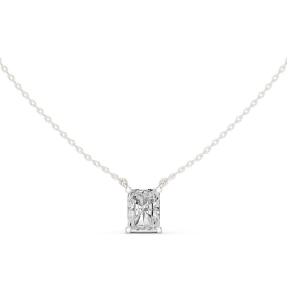 Emerald Lab Grown Diamond Pendant