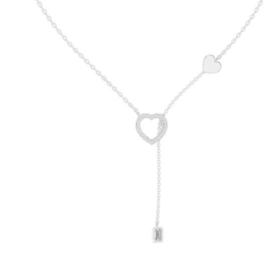 Emerald Lab Grown Diamond Pendant