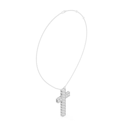 Emerald Lab Grown Diamond Pendant