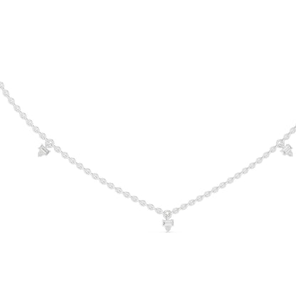 Emerald Lab Grown Diamond Pendant