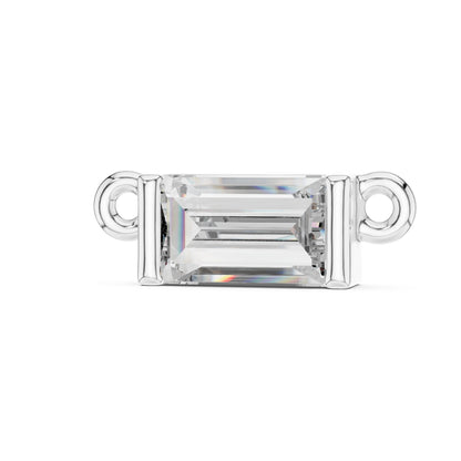 Emerald Lab Grown Diamond Pendant