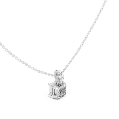 Emerald Lab Grown Diamond Pendant