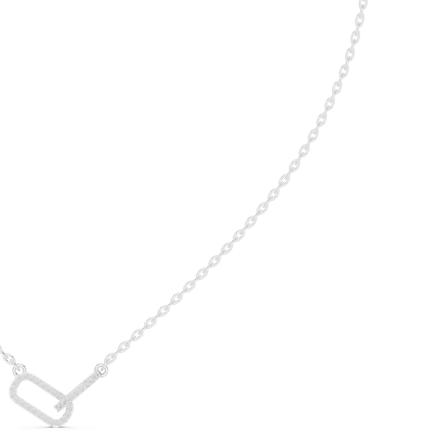 Emerald Lab Grown Diamond Pendant