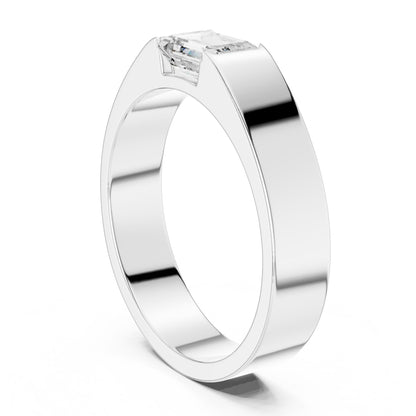 Men's Emerald Lab Grown Diamond Ring