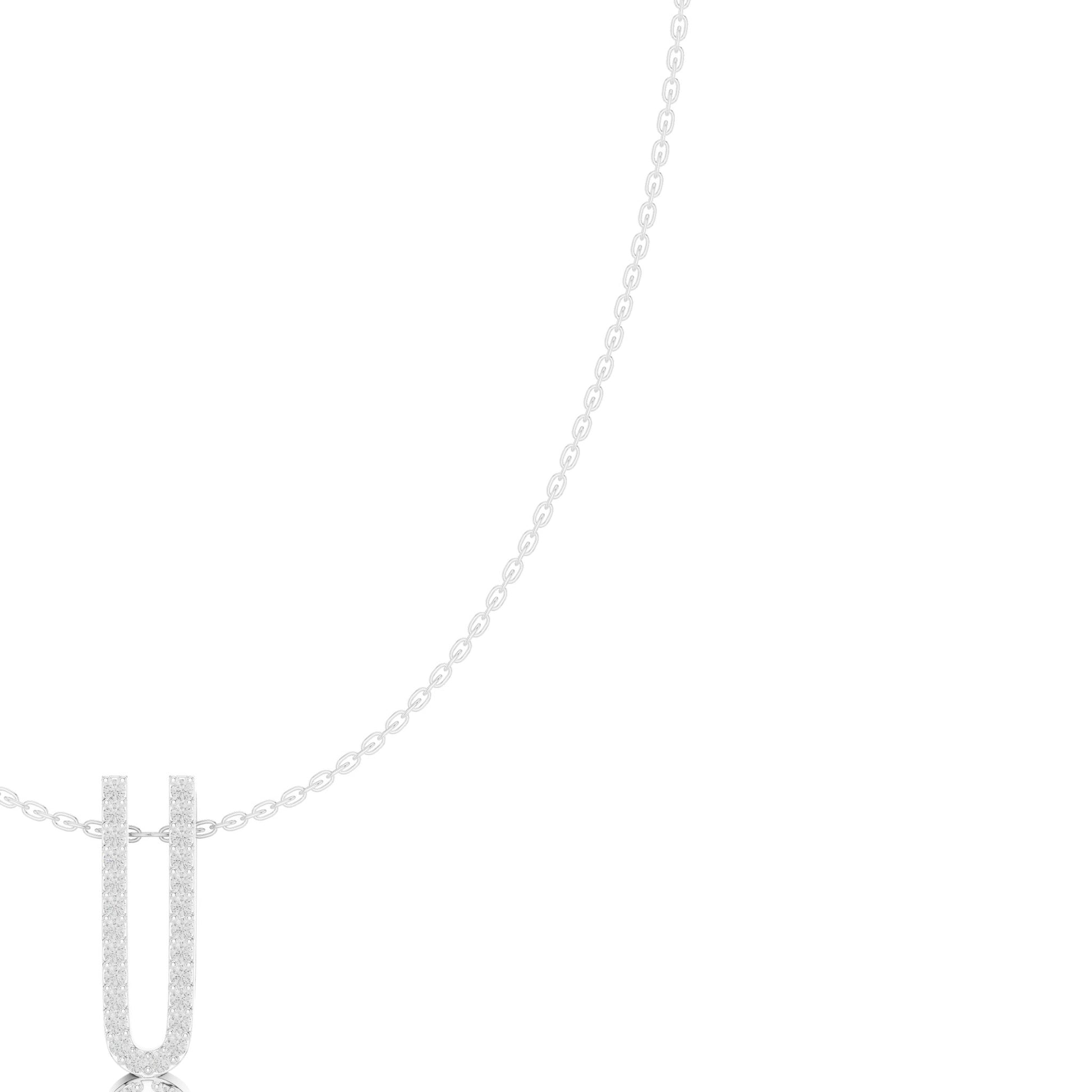 Emerald Lab Grown Diamond Pendant