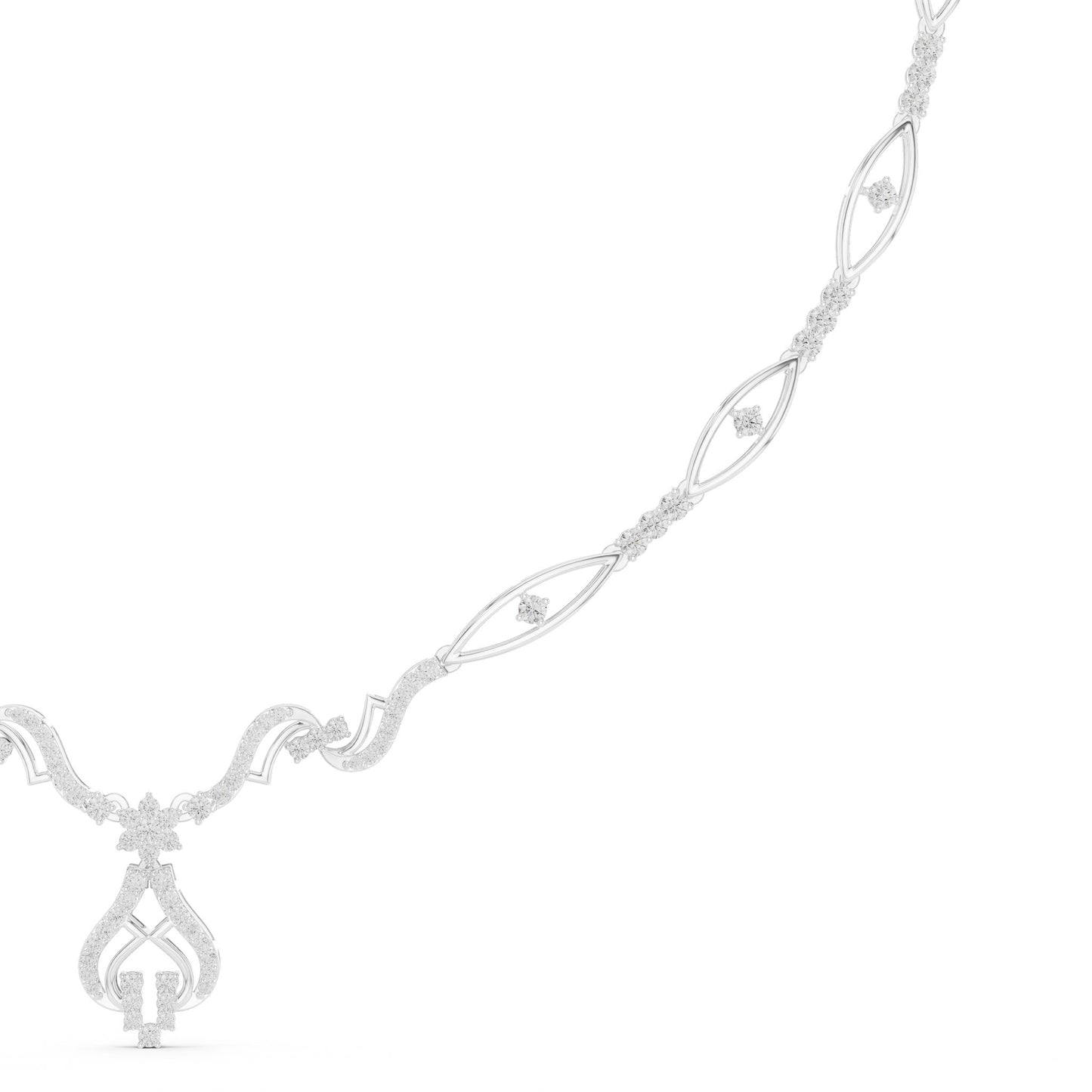 Emerald Lab Grown Diamond Pendant