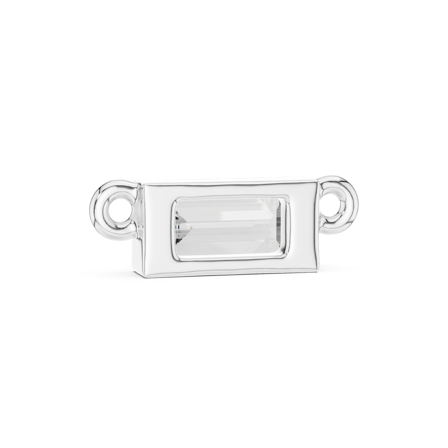 Emerald Lab Grown Diamond Pendant