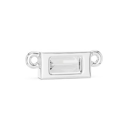Emerald Lab Grown Diamond Pendant