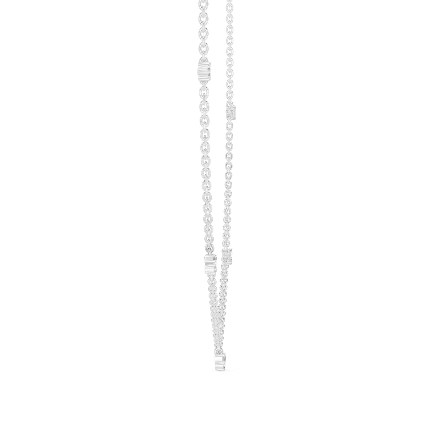Emerald Lab Grown Diamond Pendant