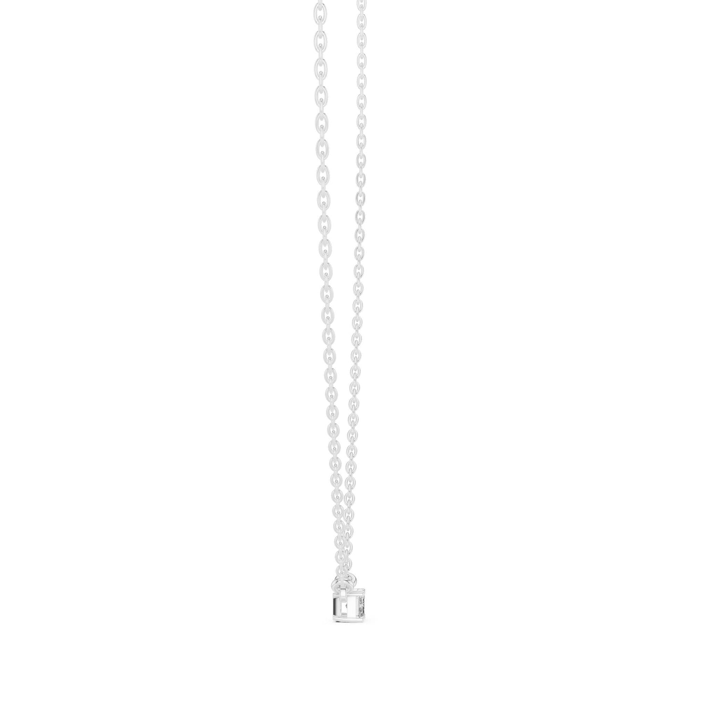 Emerald Lab Grown Diamond Pendant