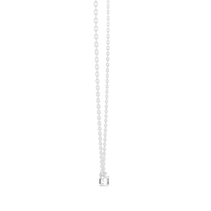 Emerald Lab Grown Diamond Pendant