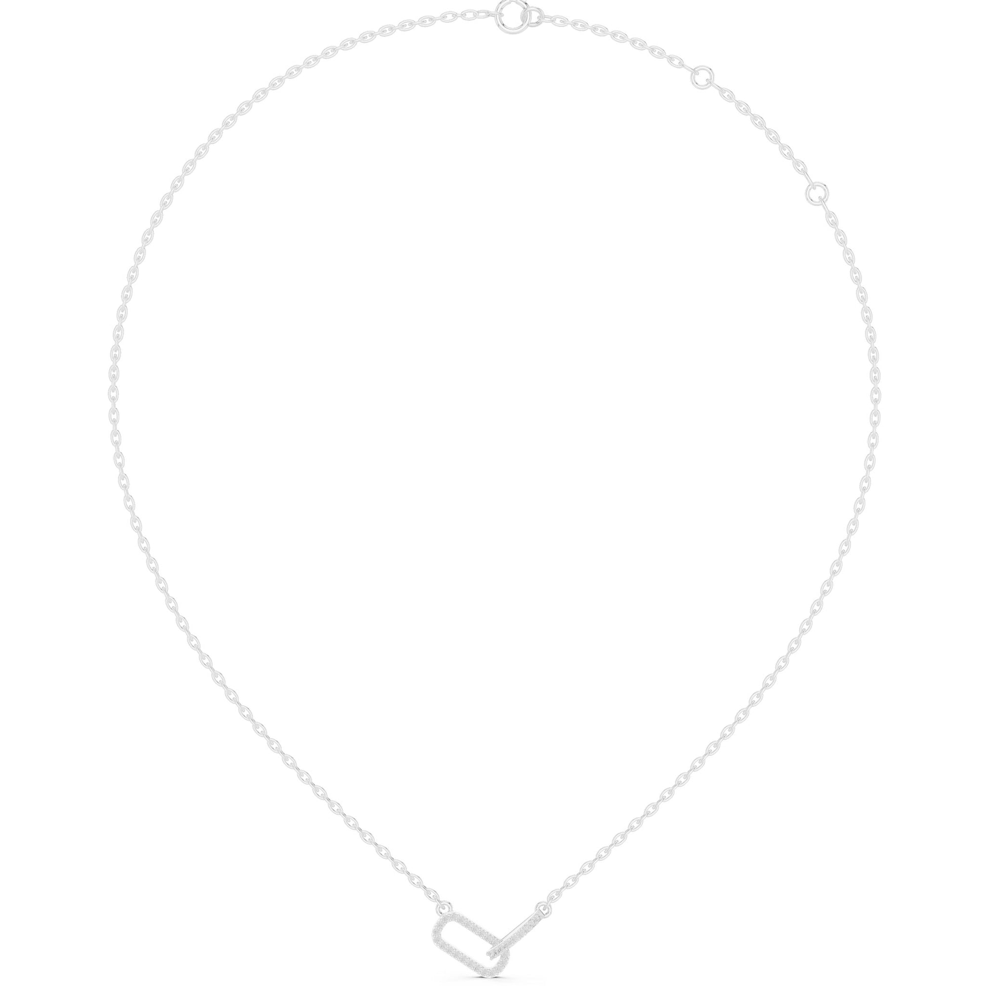 Emerald Lab Grown Diamond Pendant