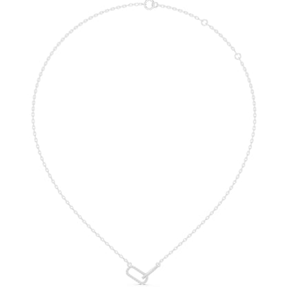 Emerald Lab Grown Diamond Pendant