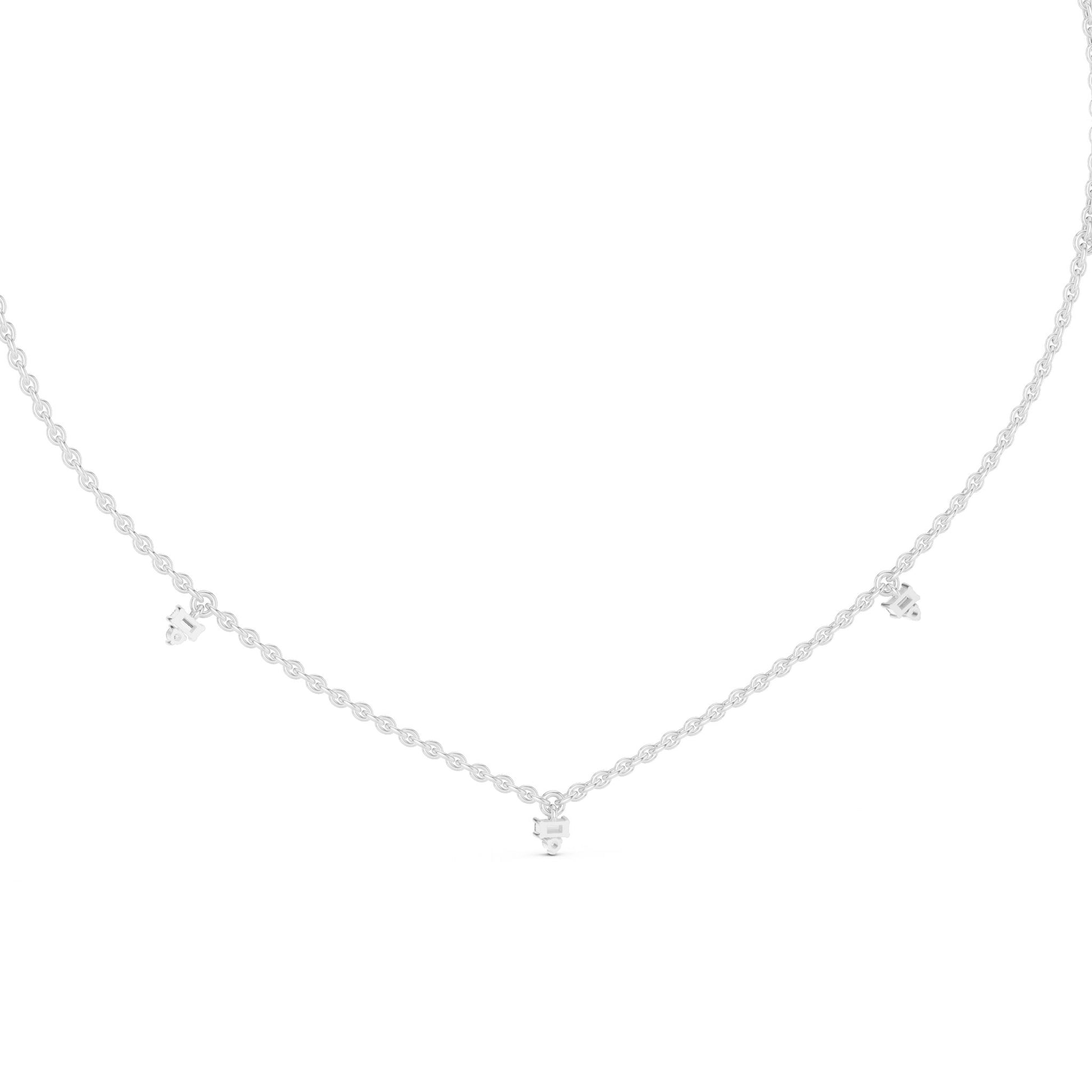 Emerald Lab Grown Diamond Pendant