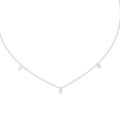 Emerald Lab Grown Diamond Pendant