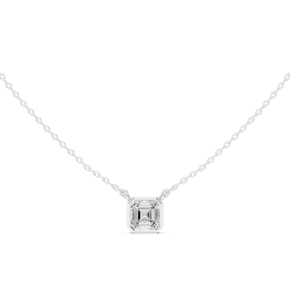 Emerald Lab Grown Diamond Pendant